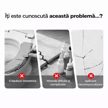 Kituri multifuncționale de reparare pentru crăpături în plăci și piatră
