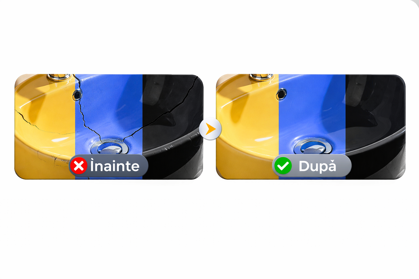 Kituri multifuncționale de reparare pentru crăpături în plăci și piatră