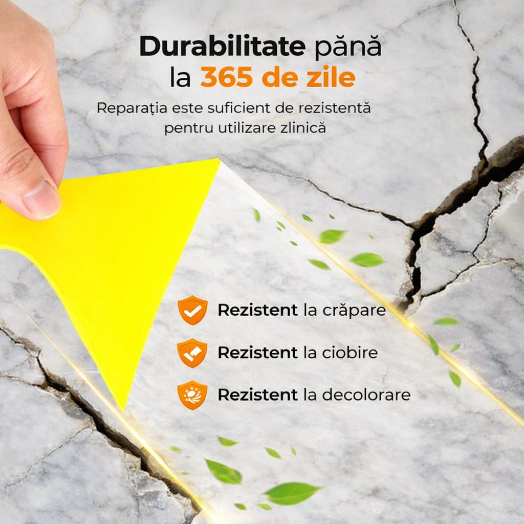 Kituri multifuncționale de reparare pentru crăpături în plăci și piatră