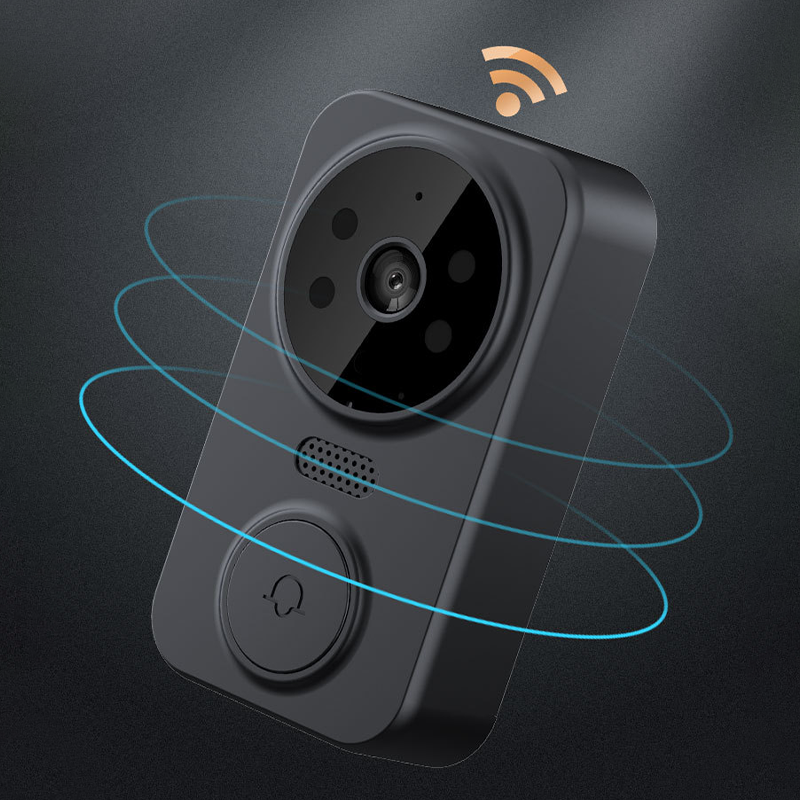 Cameră sonerie wireless: 1080P, unghi de 170°, ecran de 4,3 inci, rezistență la apă în exterior IPX65, vedere nocturnă