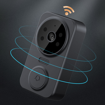 Cameră sonerie wireless: 1080P, unghi de 170°, ecran de 4,3 inci, rezistență la apă în exterior IPX65, vedere nocturnă